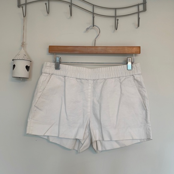 J. Crew Linen/Cotton Shorts - Picture 1 of 3